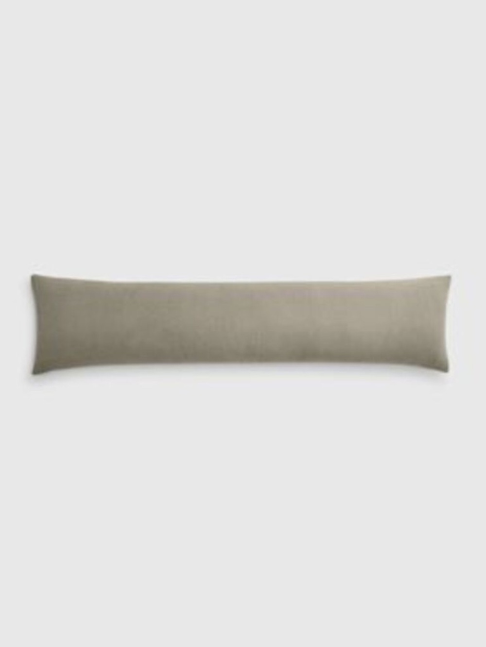 Oversized velvet cotton lumbar pillow cover 24 x 48 Tan sand sold out!
